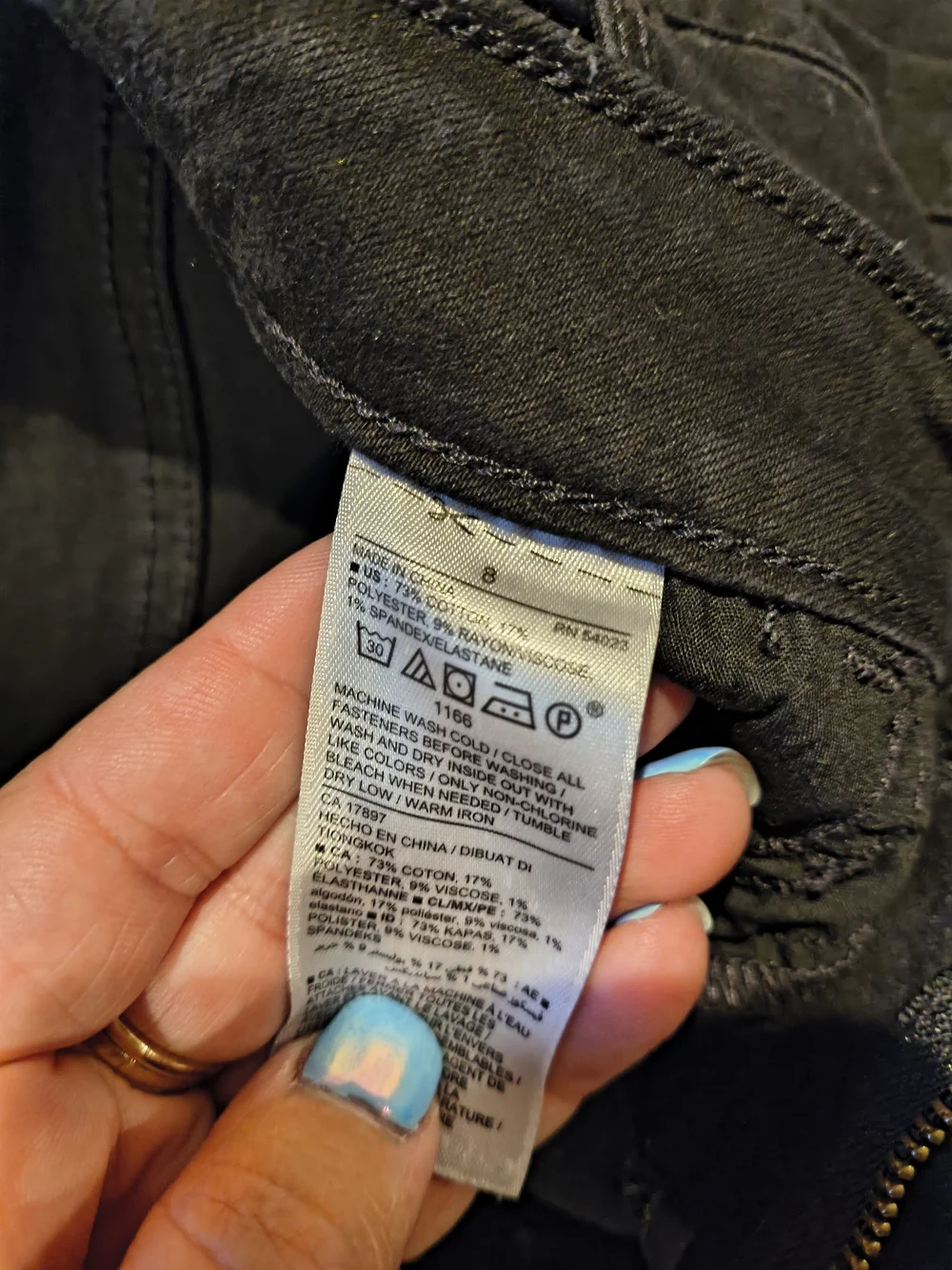 Old Navy Womens Black Slim Jeans